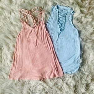 Bundle of 2 American Eagle Soft & Sexy tanks